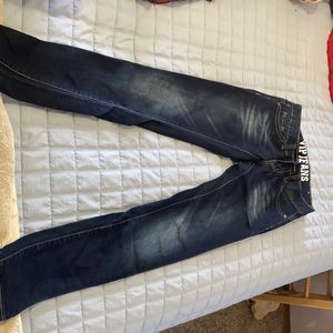 Dark blue skinny jeans size 1/2